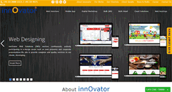Desktop Screenshot of innovatorwebsolutions.com